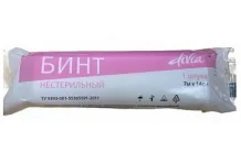 Бинт н/стер 7мх14см неткан неосып края Дива