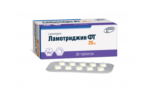 Ламотриджин-ФТ, таблетки 25мг №30