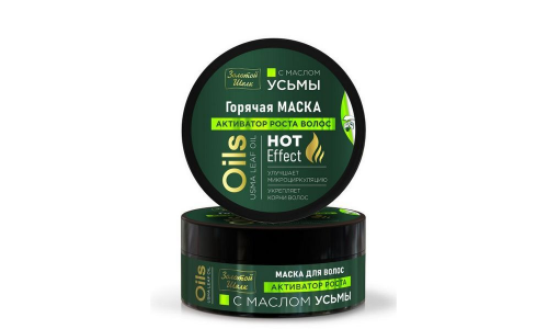 Золотой Шелк маска для волос с маслом усьмы 180мл