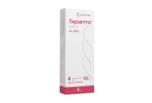 Тирзетта, раствор для подкож введ 5мг/0,5мл шприцы в автоинжекторах 4шт