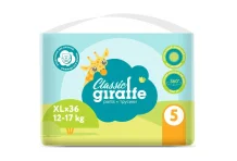 Ловулар трусики-подгузники для детей классик 12-17кг р.XL №36 жираф