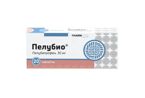 Пелубио, таблетки 30мг №20