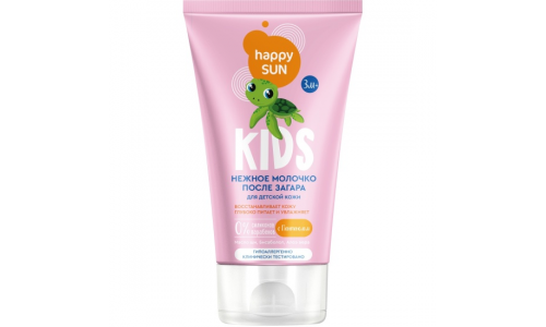 Хэппи Сан молочко после загара д/детей д/нежной кожи 150мл