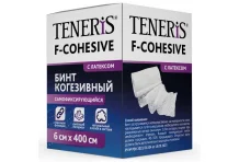 Бинт когезивный с латексом Тенерис F-Cohesive 6х400см