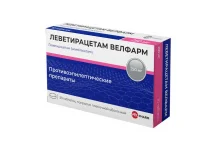 Леветирацетам Велфарм, таб ппо 250мг №30