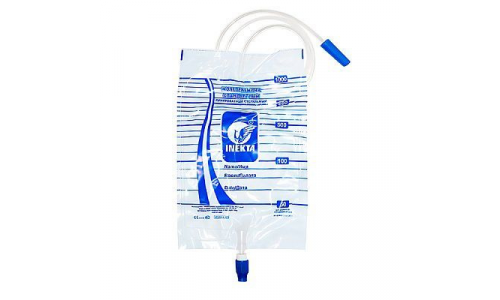 Инекта мочеприемник медиц стандартный 1000мл №10