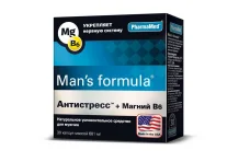 МенС-Формула Антистресс+Магний В6, капс №30