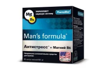 МенС-Формула Антистресс+Магний В6, капс №60