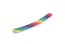 Зингер пилка-бумеранг д/натур и искусств ногтей ЕЕ-06-150/220 радуга 14326