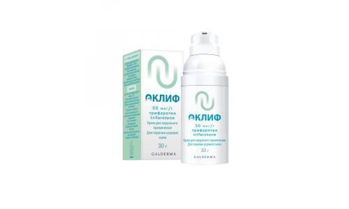 Аклиф, крем д/наруж прим 50мкг/г фл 30г