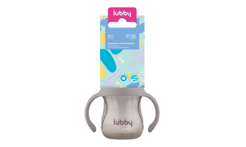 Лабби поильник-непроливайка съемные ручки 6+ 180мл 30991