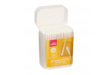 Лабби Мама ватн палочки с лопаточкой д/детей №180 пластик 29874