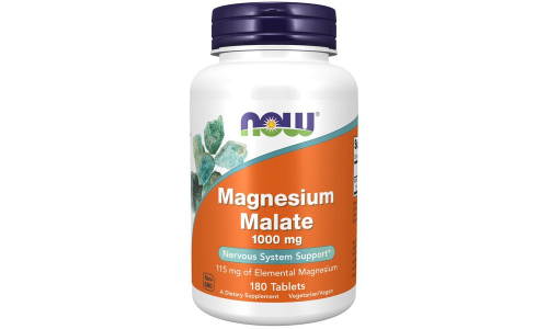 Нау Фудс Магния малат 1000мг, таб по №180