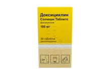 Доксициклин Солюшн Таблетс, таб дисперг 100мг №20