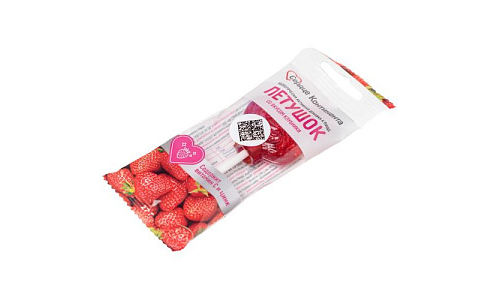 Петушок карамель леденц вит C +цинк 17г клубника Сердце Континента