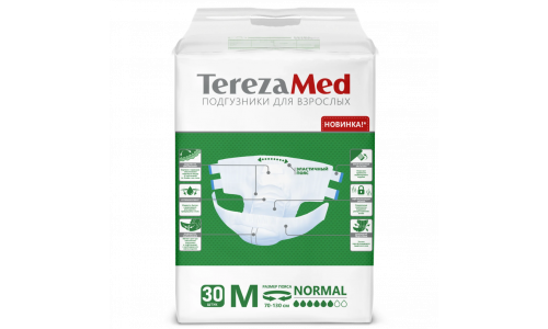 ТерезаМед Нормал подгузники р.М (70-130см) №30