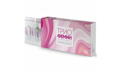 Триофемин крем д/интим гигиены доз №10