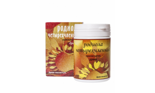 Красная щетка (родиола розовая) драже 50г