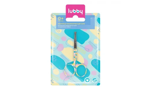 Лабби ножницы маникюр детские 0+ 27382