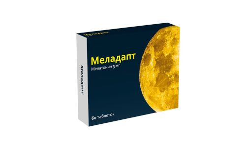 Меладапт, таб ппо 3мг №60