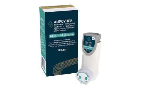 Айрсупра, аэр д/ингал дозир 80мкг+90мкг/доза 120доз