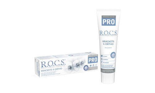 З/паста Рокс Про брекет орто 74г