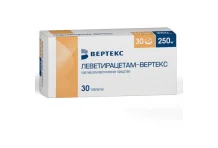 Леветирацетам-Вертекс, таб ппо 250мг №30