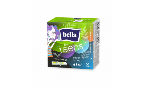 Белла тампоны for teens супер №8