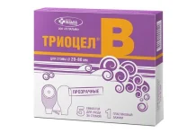 Калоприемник Триоцел-В №5 (диам стомы 20-80мм) прозрачный
