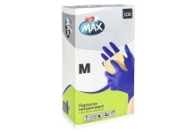 Перчатки р.M №100шт нитриловые н/ст н/опуд DR MAX фиолет