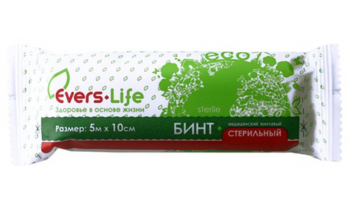 Бинт стер 5мX10см