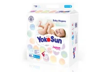Yokosun подгузники д/детей р.S №82 до 6 кг