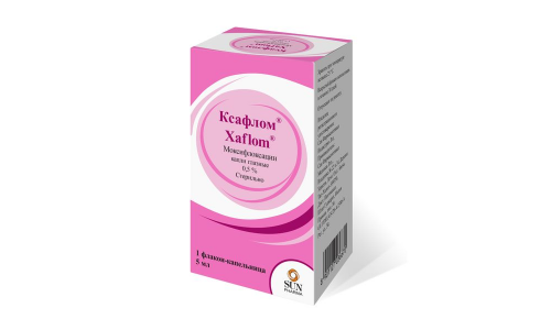 Ксафлом, капли глазн 0,5% фл-кап 5мл