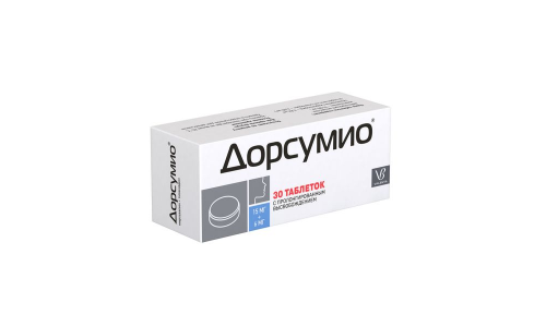 Дорсумио, таб пролонг высвоб 15мг+6мг №30 фото 2