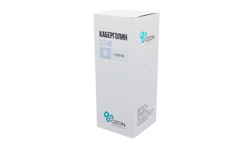 Каберголин, таб 0,5мг №2 фото 2