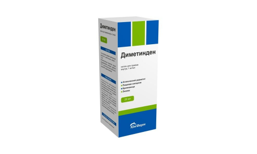 Диметинден, капли д/приема внутрь 1мг/мл фл 20мл фото 2