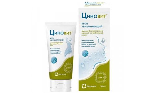 Циновит крем увлаж д/жирн/комбинир/проблем кожи 50мл