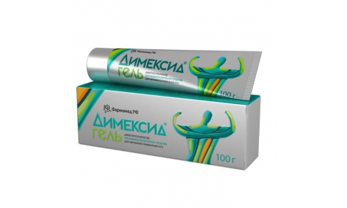 Димексид гель д/наружн примен 25% туб 100г