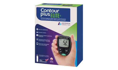 Глюкометр Контур Плюс Элит