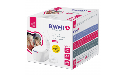 Ингалятор компрессорный (небулайзер) Med-130