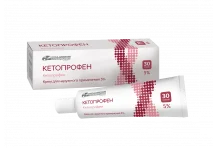 Кетопрофен, крем д/наруж прим 5% 30г