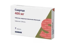 Скертцо, таб ппо 400мг №7