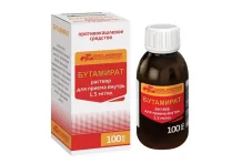 Бутамират, р-р д/внутр примен 1,5мг/мл 100мл