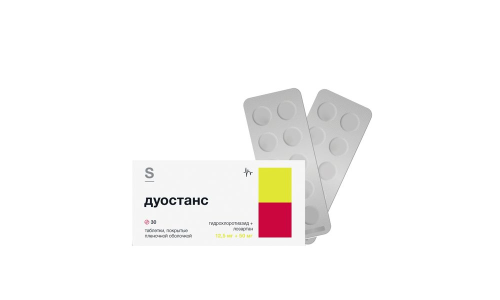 Дуостанс, таб ппо 12,5мг+50мг №30