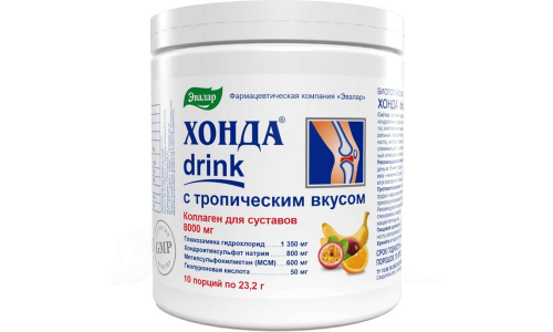 Хонда Дринк, пор с тропическим вкусом пор 232г банка