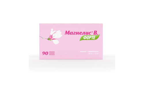 Магнелис В6 Форте таб ппо 100мг+10мг №90