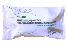 Бинт мед эласт самофиксир на вискоз основе 4мх6см