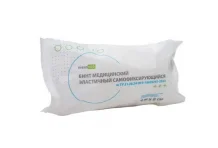 Бинт мед эласт самофиксир на вискоз основе 4мх8см