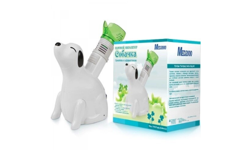 Ингалятор компрессорный (небулайзер) Med-2000 RUS собачка