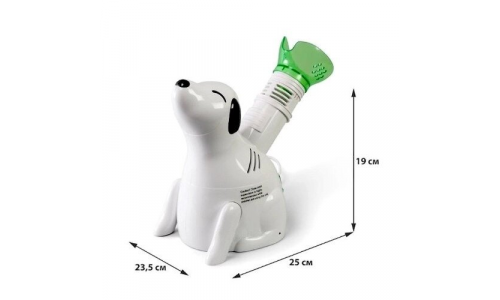 Ингалятор компрессорный (небулайзер) Med-2000 RUS собачка фото 2